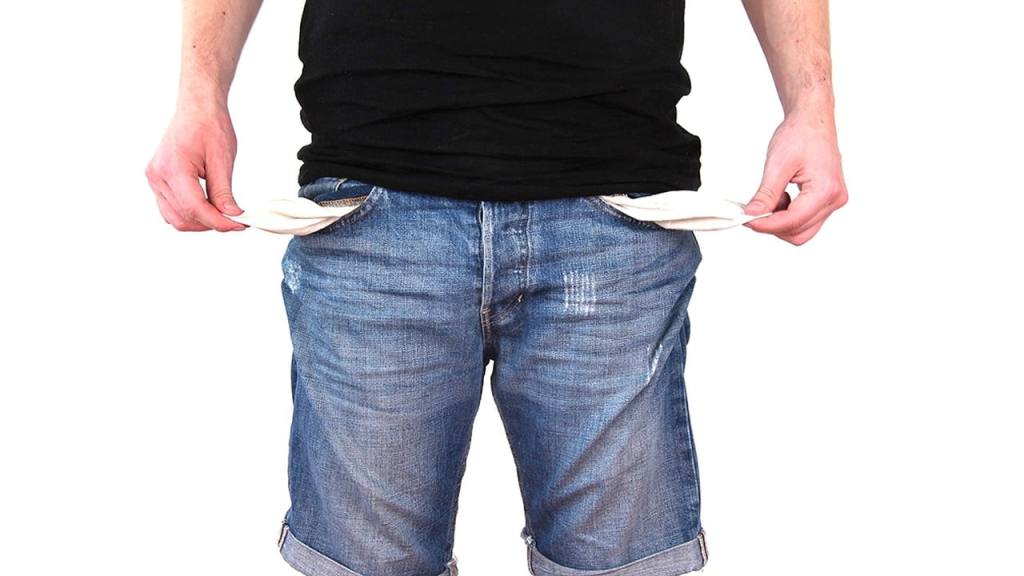 sin dinero, pobre, dinero, Pixabay