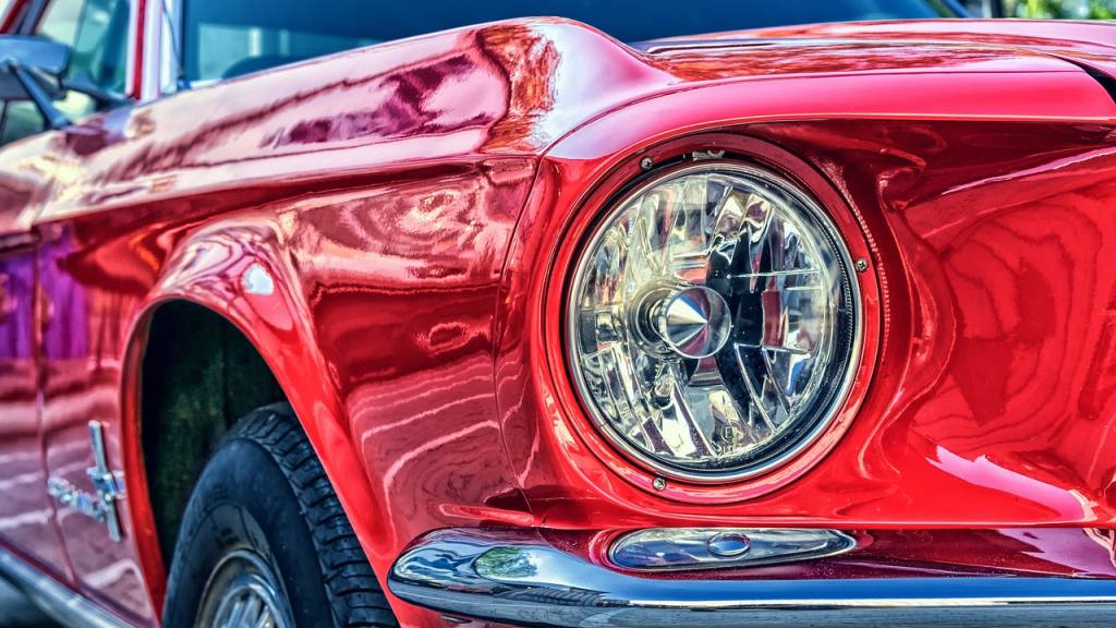 vado, mustang, coche, Pixabay