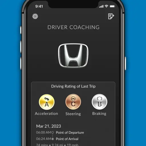 Honda Driver Coaching app - Honda