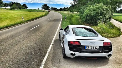 audi, coche, la carretera ,Pixabay