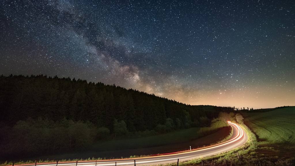 noche, natute, vía láctea, Pixabay
