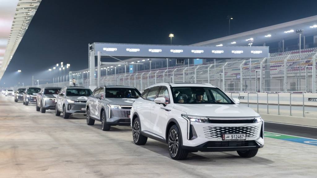 Test drive en Doha, Exeed
