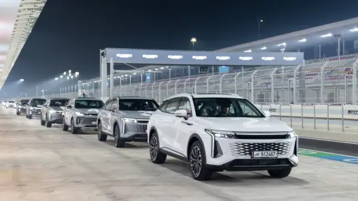 Test drive en Doha ,Exeed
