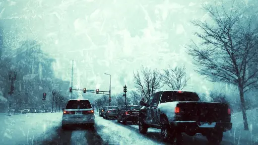 conduciendo, invierno, nieve ,Pixabay