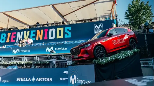 Mazda y el Movistar Chile Open ,Chileautos