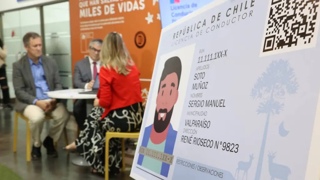 Licencia de conducir digital, Gobierno de Chile