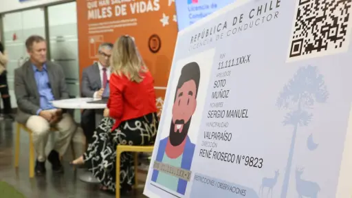 Licencia de conducir digital ,Gobierno de Chile