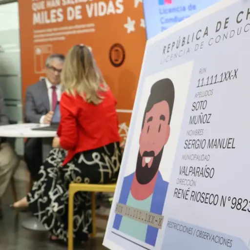 Licencia de conducir digital ,Gobierno de Chile