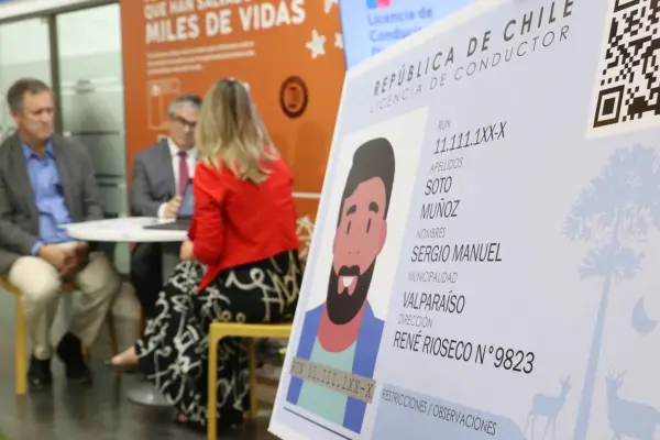 Licencia de conducir digital ,Gobierno de Chile