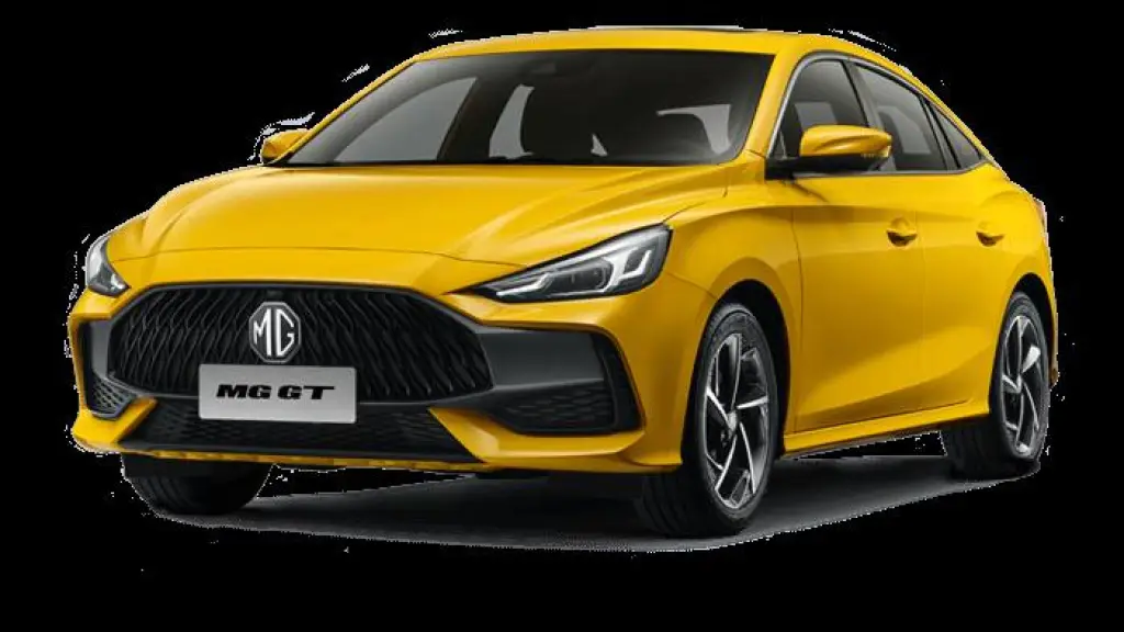 Auto amarillo, mgmotor.cl