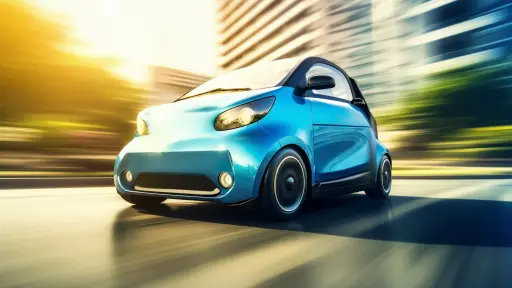 Auto eléctrico ,Freepik