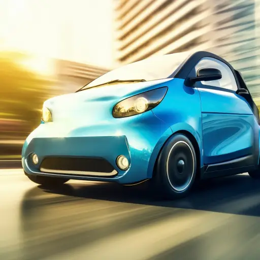 Auto eléctrico ,Freepik