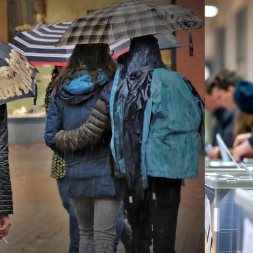 Pronostican lluvia para la segunda vuelta este domingo ,Pixabay