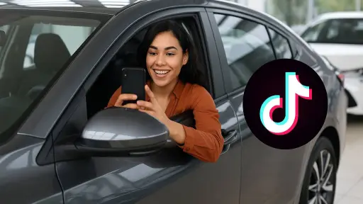 Estrategias de venta de autos con TikTok ,Imagen generada por IA / ChatGPT
