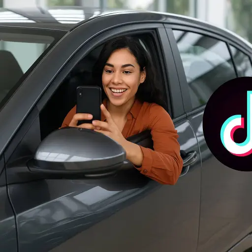 Estrategias de venta de autos con TikTok ,Imagen generada por IA / ChatGPT