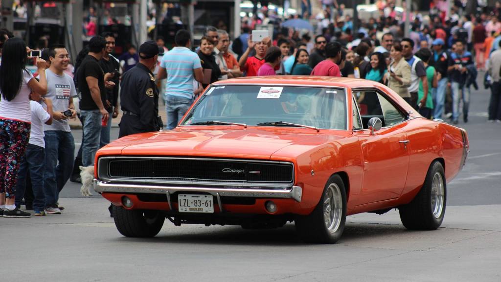dodge, charger, desfile, autos, clásico, Pixabay