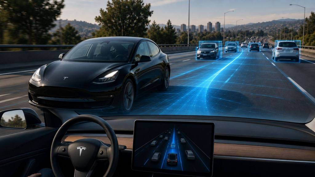 Tesla, Autoguia