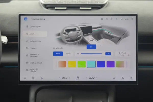 Pantalla OMODA 7 - Prensa