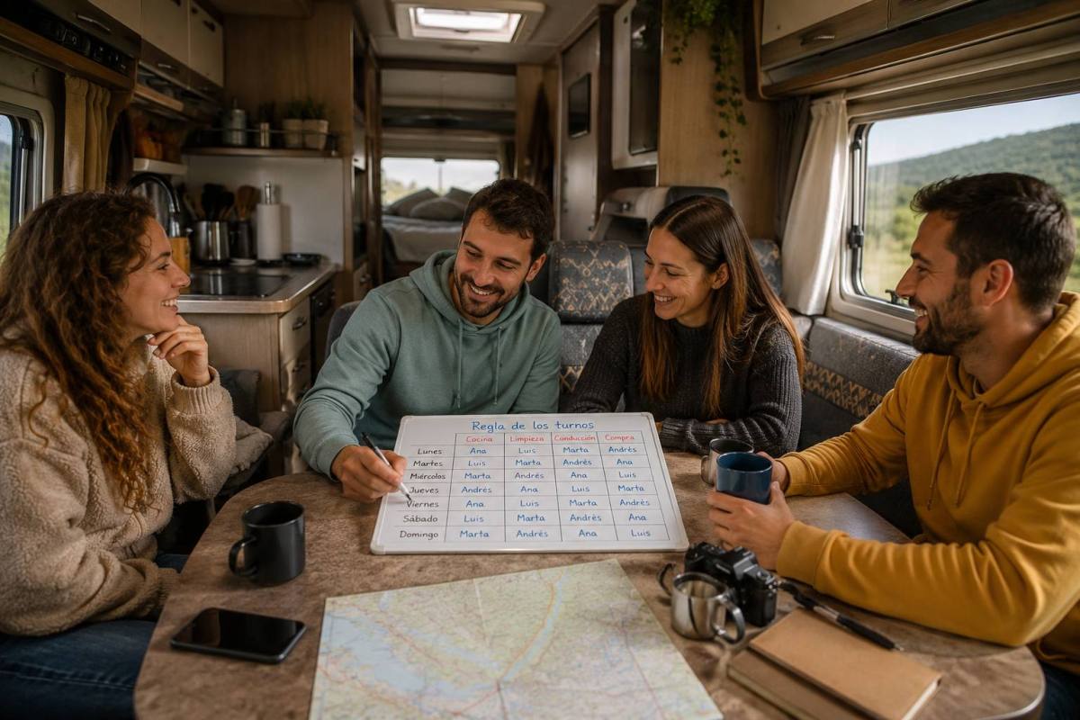 Camper ,Imagen generada por IA / ChatGPT