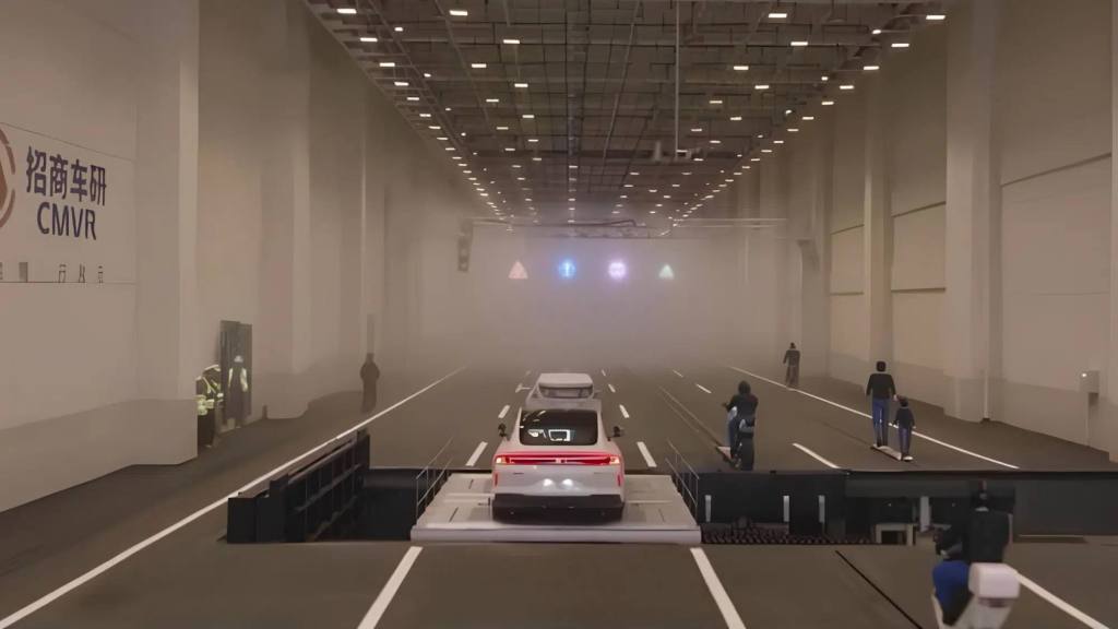 El Changan Nevo A06 se somete a pruebas ADAS en el nuevo laboratorio., CCTV