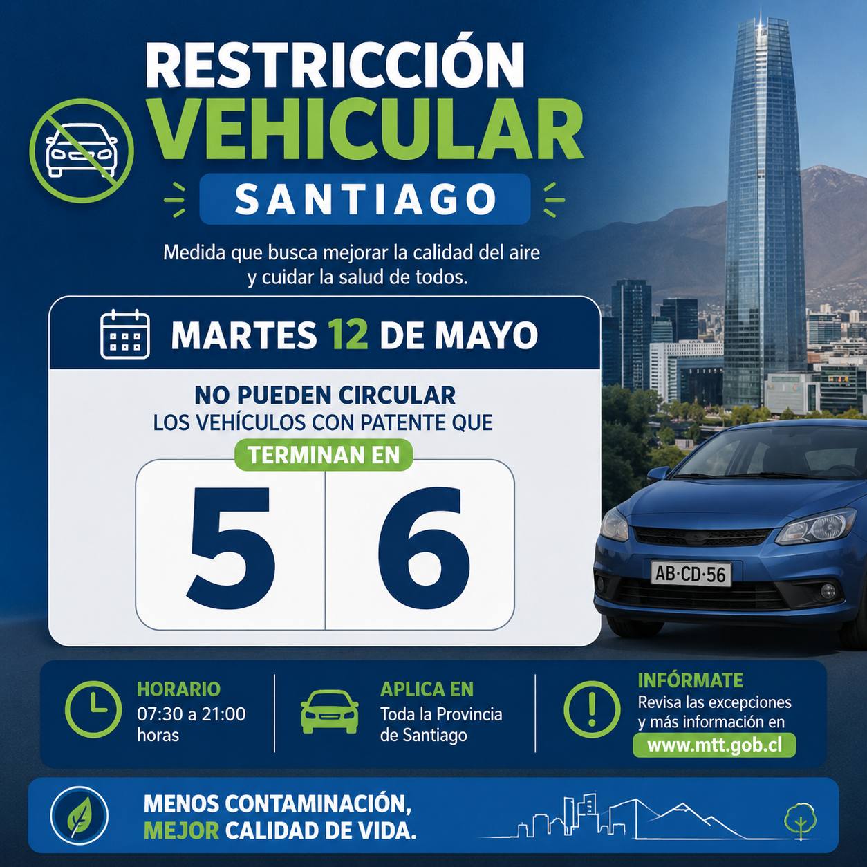 Restricción vehicular - ChatGpt