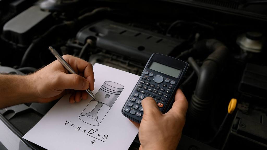 Cilindrada de un auto, Imagen generada por IA / ChatGPT