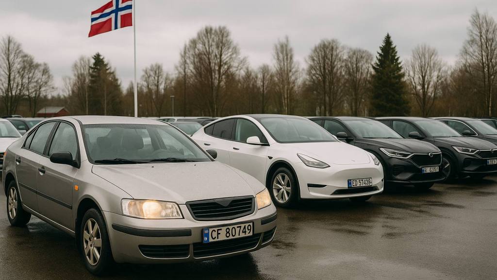 Noruega impone fuerte fiscalidad al coche de combustión, Imagen generada por IA / ChatGPT
