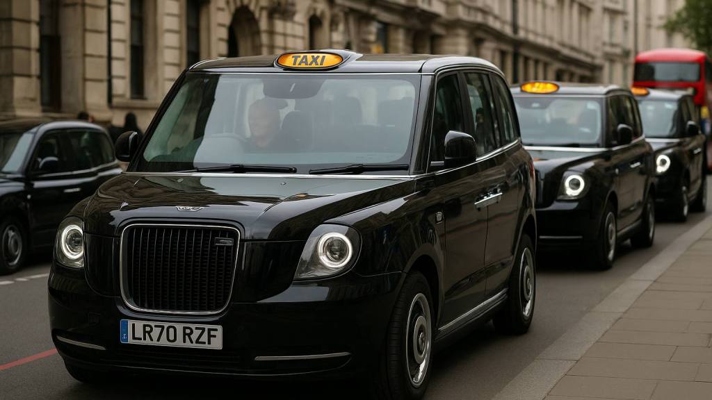 Taxis Londres, Imagen generada por IA / ChatGPT