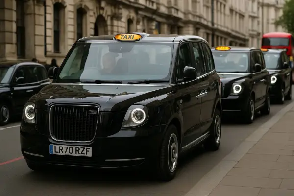 Taxis Londres ,Imagen generada por IA / ChatGPT