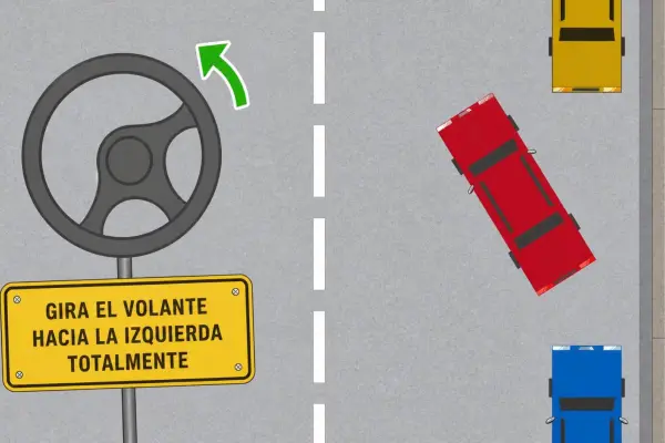 Maniobra de estacionamiento vista aérea - Autoguía