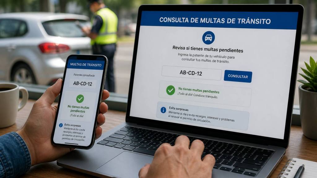 Consulta multas de tránsito, Imagen generada por IA / ChatGPT
