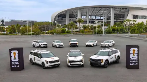 Kia Chile - Entrega flota Mundial FIFA 2026 - Prensa