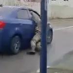 Carabinero arrastrado ,instagram