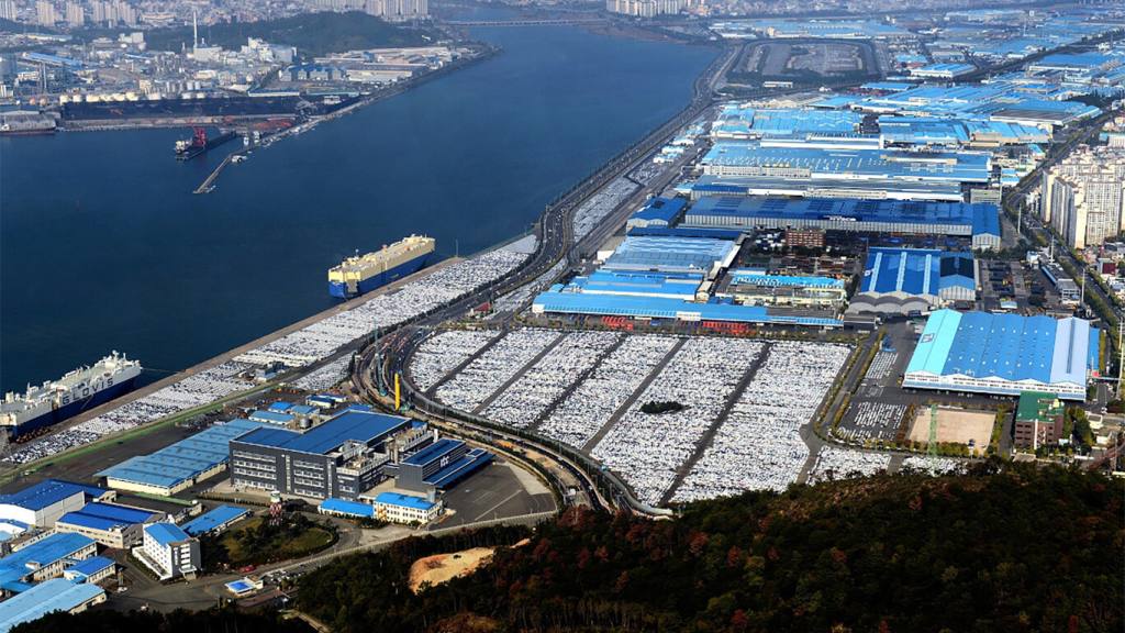 Planta de Hyundai en Ulsan, Hyundai