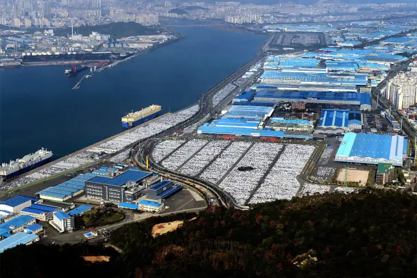 Planta de Hyundai en Ulsan ,Hyundai