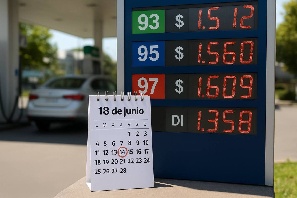 Precios de combustibles en Chile caen drásticamente: hasta $117,5 menos por litro a partir de este jueves