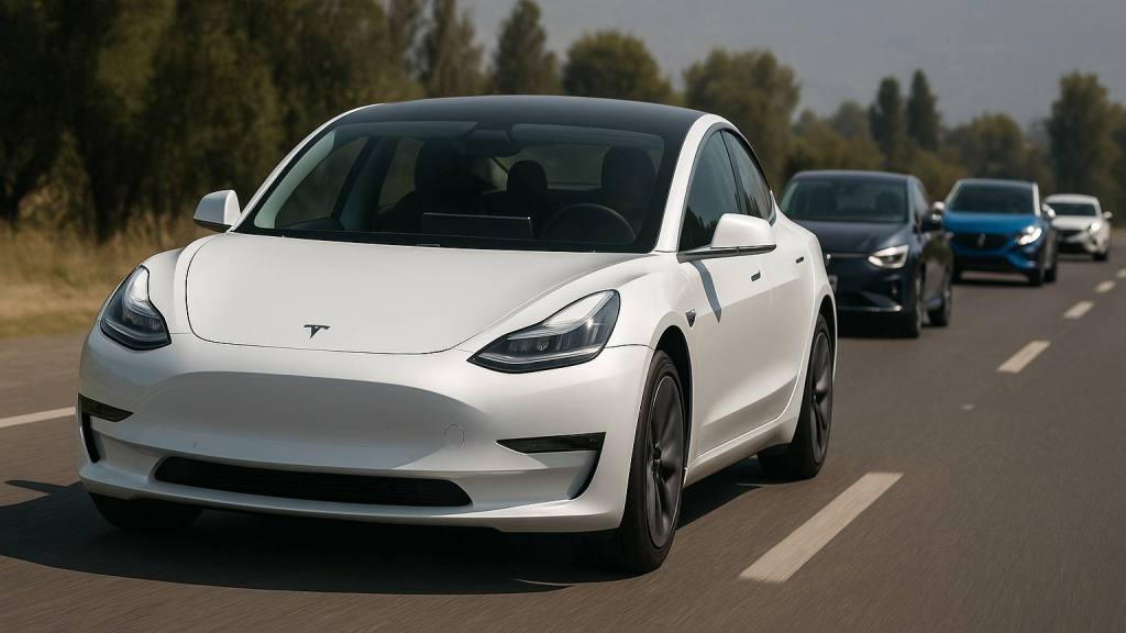 Tesla lidera ventas de autos eléctricos en Chile
