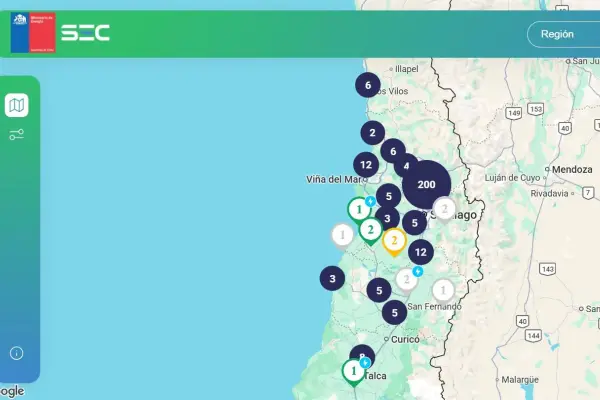 Buscador cargadores eléctricos ,Autoguia