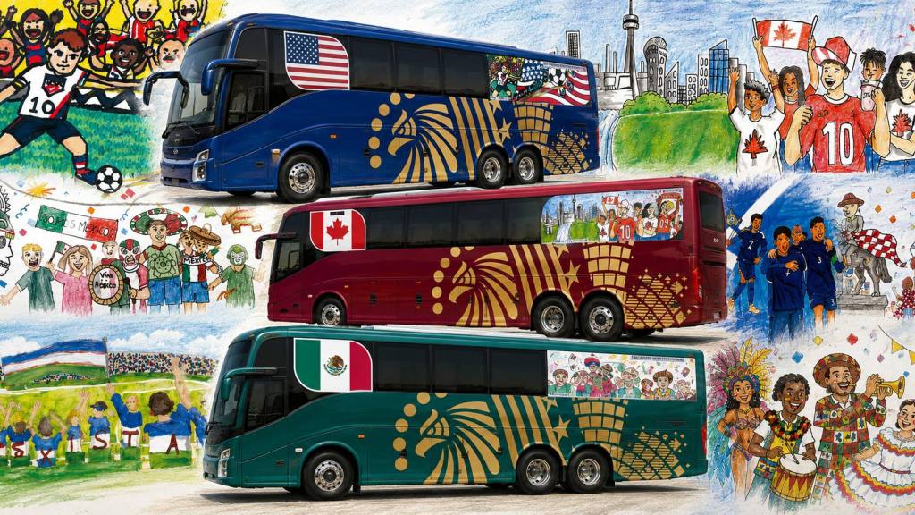HCB - Buses del mundial, Prensa