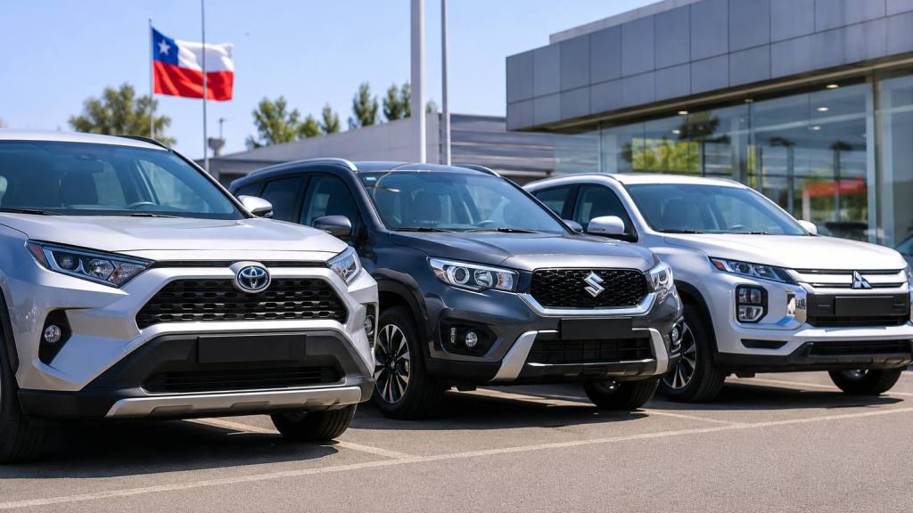Marcas japonesas en Chile: Toyota, Suzuki y Mitsubishi lideran el ranking acumulado a mayo de 2026, Autoguia