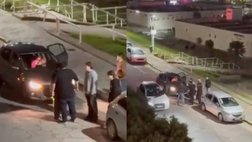 empujón y atropello en Argentina, Captura