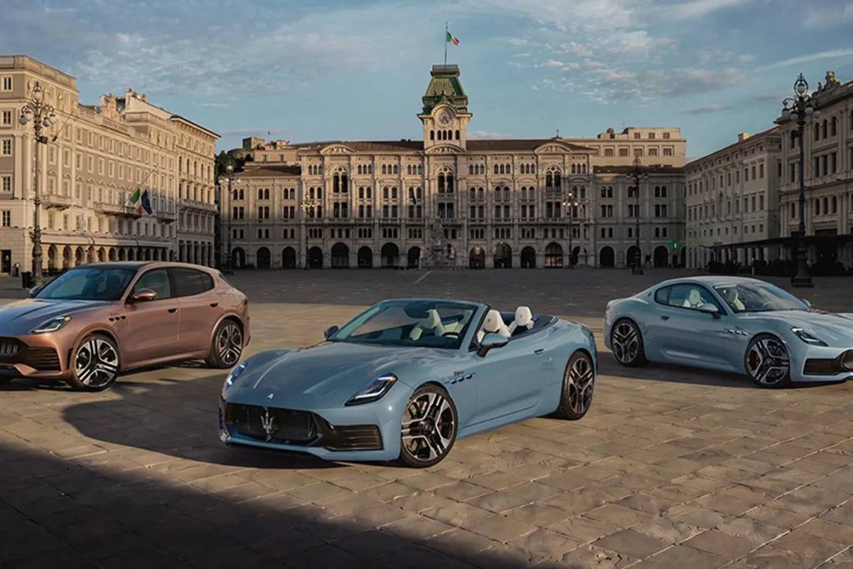 Los nuevos frontales del Maserati GranTurismo, GranCabrio y Grecale refuerzan su presencia en la carretera. ,Stellantis