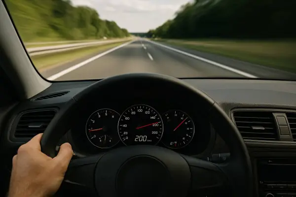 Conducir a 200 km/h: riesgos mortales y el impacto del efecto túnel en la seguridad vial