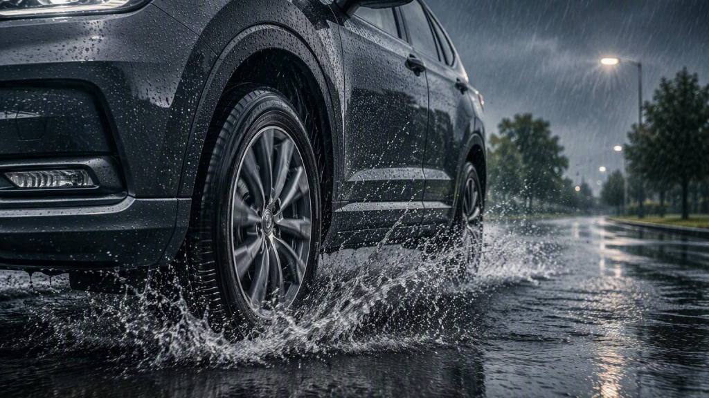 Montaje neumático y lluvia, Prensa