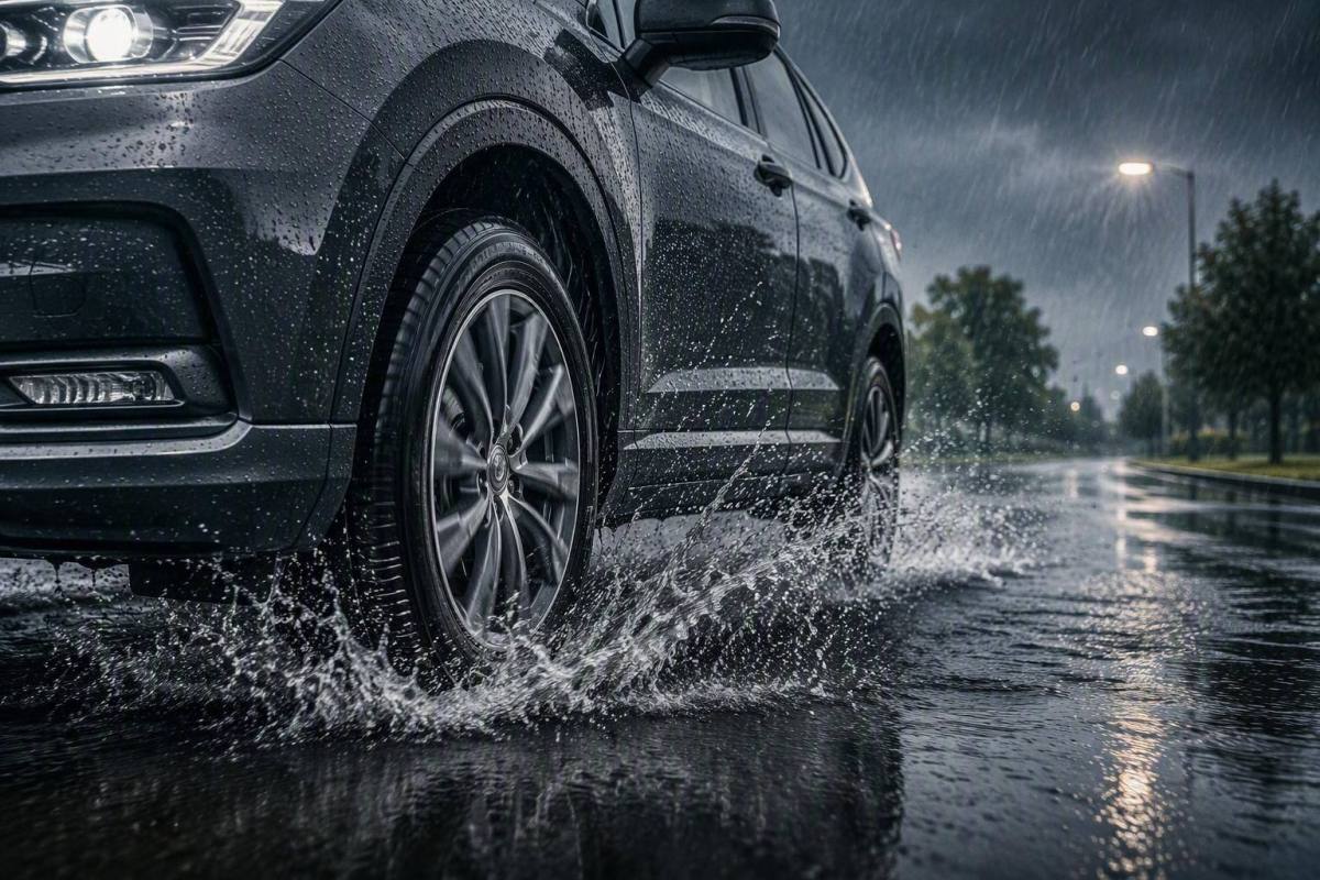 Montaje neumático y lluvia ,Prensa