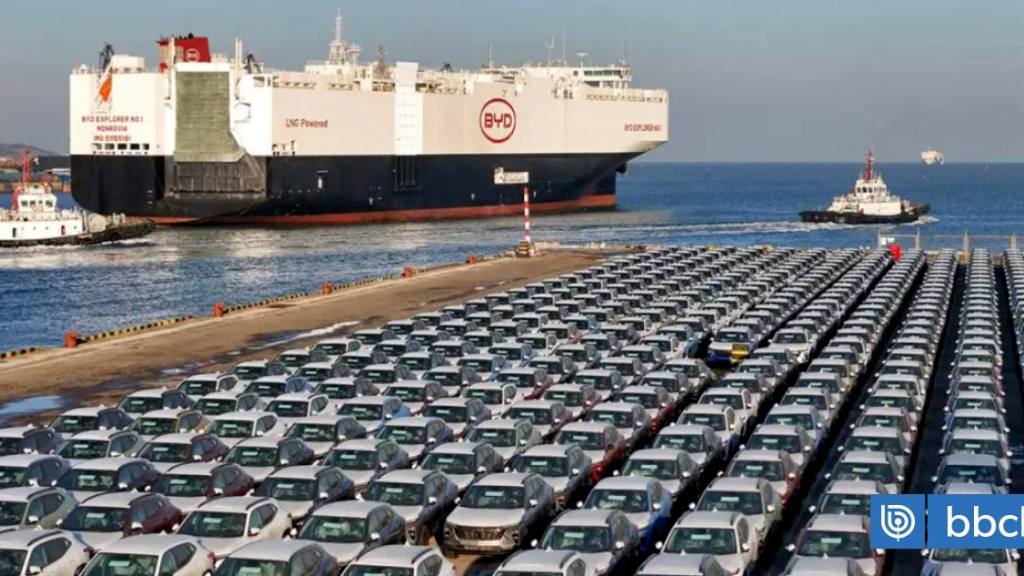 Arribo histórico a Chile: BYD trae más de 1.900 autos eléctricos e híbridos en un solo buque, media.biobiochile.cl