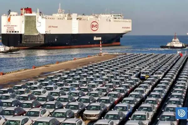 Arribo histórico a Chile: BYD trae más de 1.900 autos eléctricos e híbridos en un solo buque ,media.biobiochile.cl