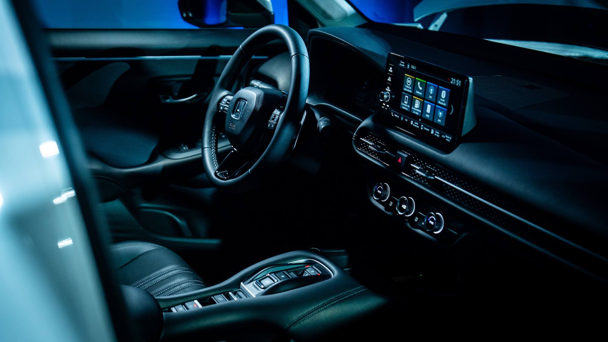 Interior Honda ZR-V Advanced Hybrid - Prensa