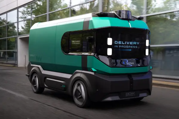 Stellantis presenta BOW, el vehículo eléctrico autónomo sin conductor ni cabina para entregas urbanas ,www.carscoops.com