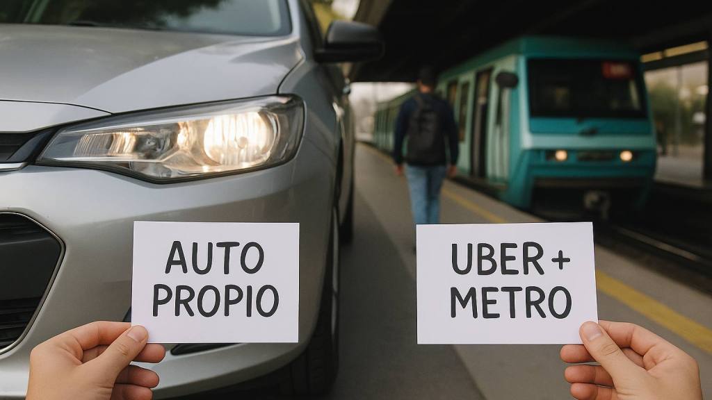 Costos de Transporte: Auto vs Alternativas en Chile